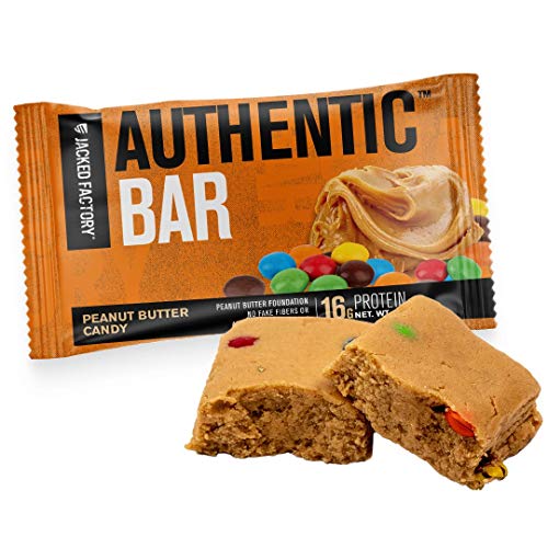 Jacked Factory Authentic Bar Peanut Butter Candy Protein Bars - 12 Pack - image 7