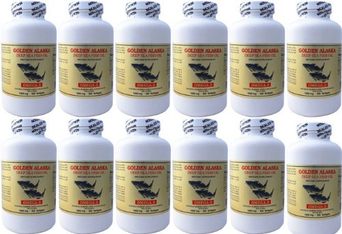 NCB Golden Alaska Deep Sea Fish Oil 1000 mg - 300 Softgels