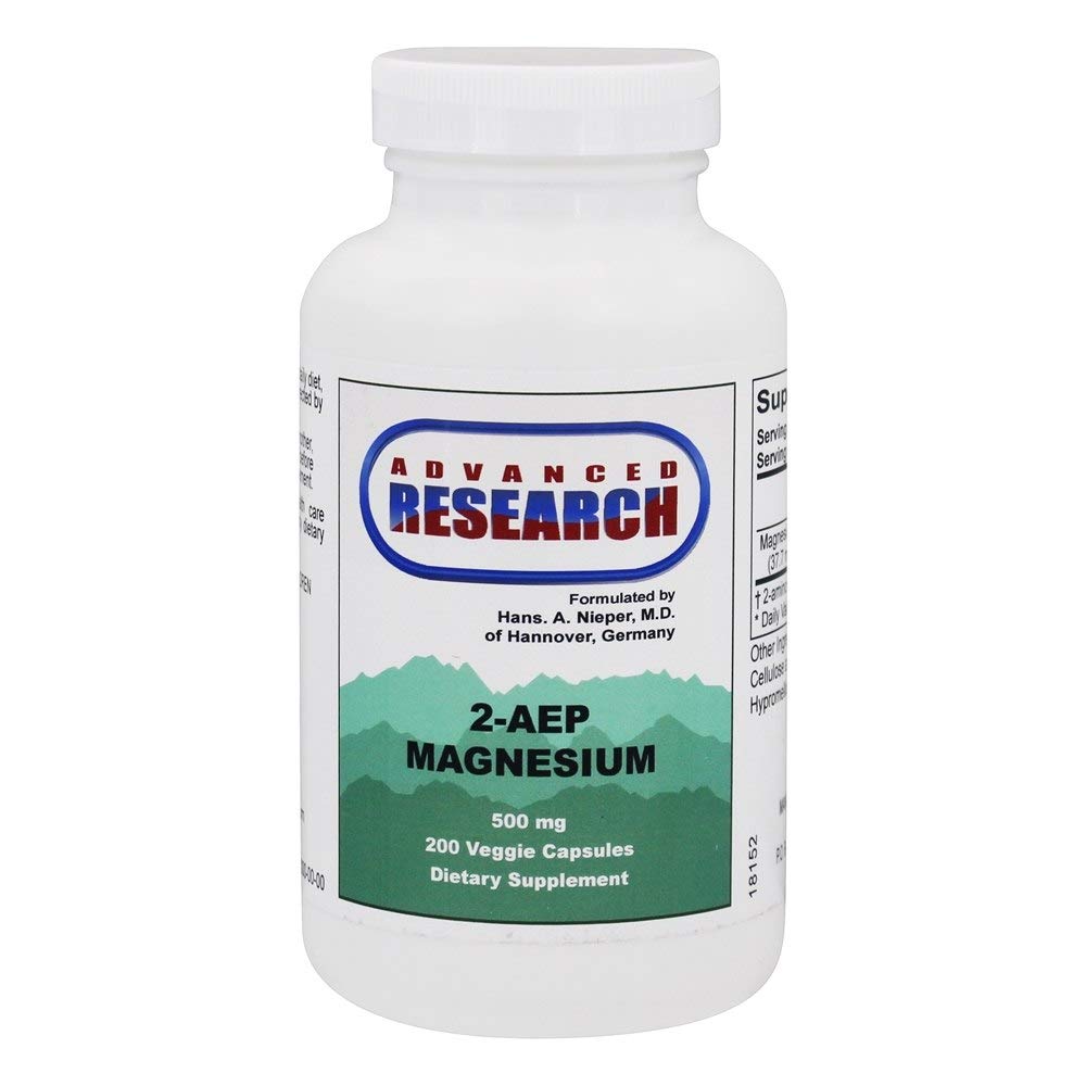 FUNMILY 2-AEP Magnesium 500 mg - 200 Vegetarian Capsules