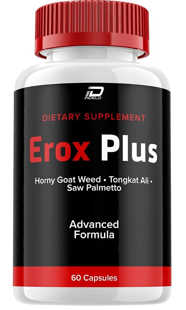 Indelo Erox Plus for Men Capsules Energy Support - 60 Capsules