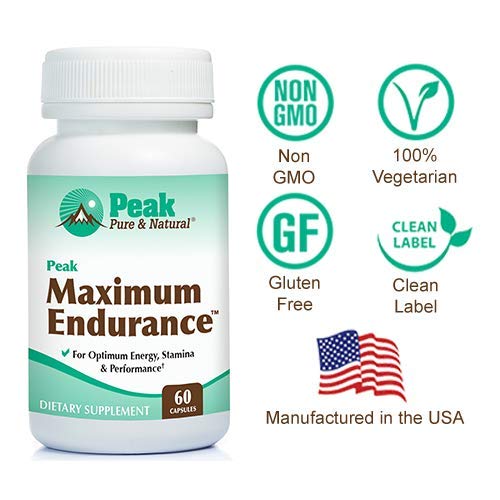 Peak Pure & Natural Maximum Endurance Supplement - 30 Servings - image 4