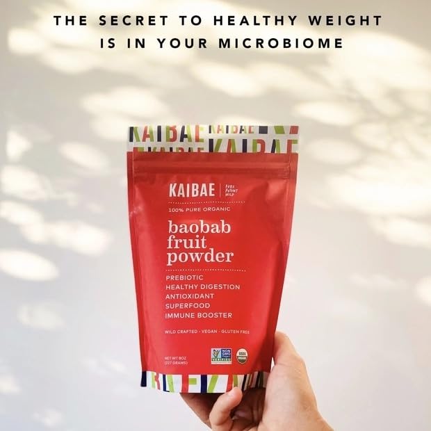 KAIBAE Organic Baobab Powder for Immune & Gut Health - 8 oz - image 8