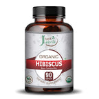Just Jaivik Organic Hibiscus Tablets 750mg - 90 Tablets - image 2