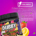 Dubby Sugar Free Energy Drink Powder Dragon Fruit Strawberry - 30 Servings - image 7