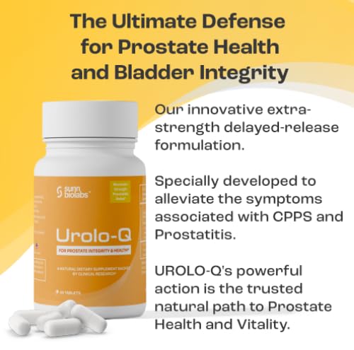 SUNN BIOLABS Urolo-Q Extra-Strength Prostate Support - 60 Tablets - image 2