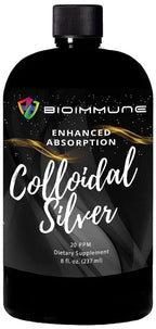 BioImmune Colloidal Silver Hydrosol Immune Support - 8 Fl Oz