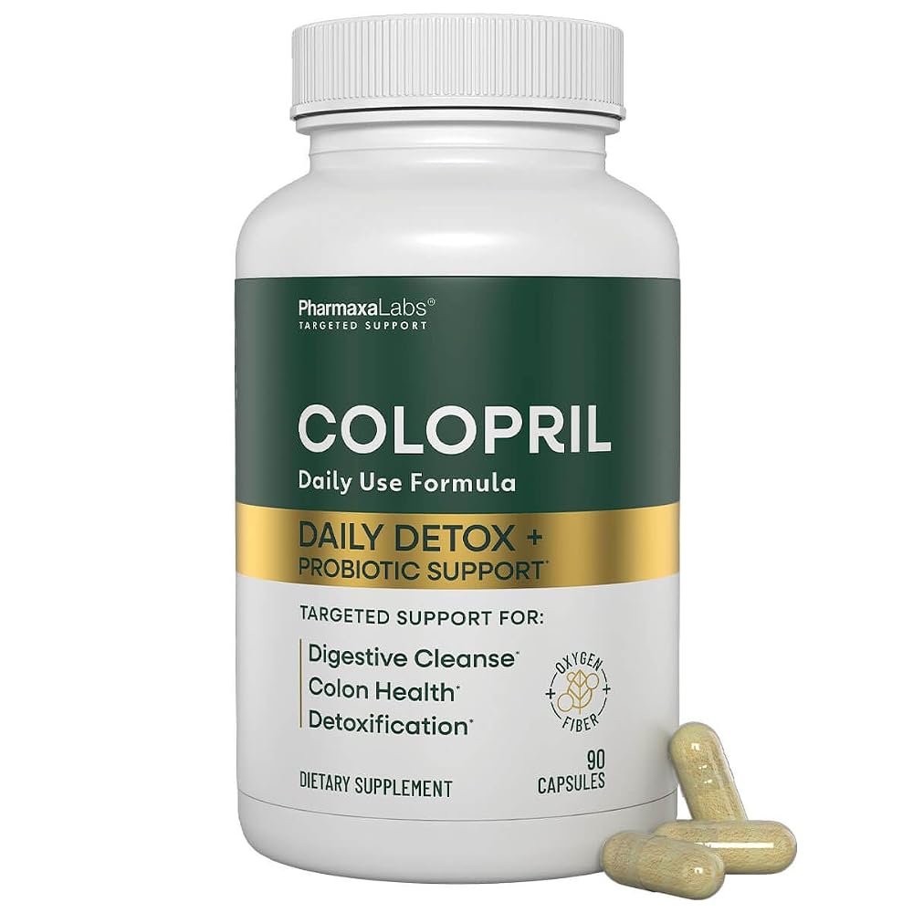Colopril Colon Cleanse Dietary Supplement - 90 Capsules