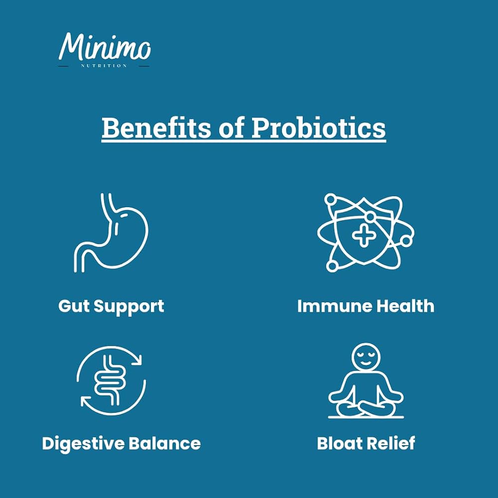 Minimo Nutrition Probiotic 40 Billion with Prebiotics - 60 Capsules - image 4