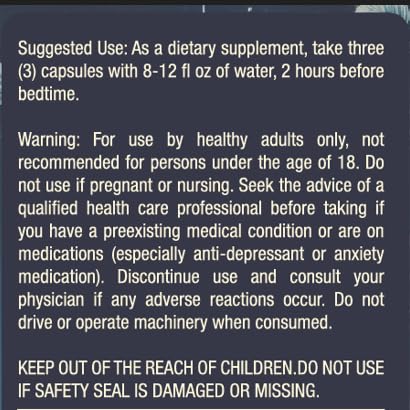 Maranatha Health Sleep Blessed Sleep Aid Formula - 90 Capsules - image 5
