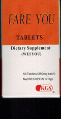 KGS Fare You Digestive Fibre - 120 Capsules