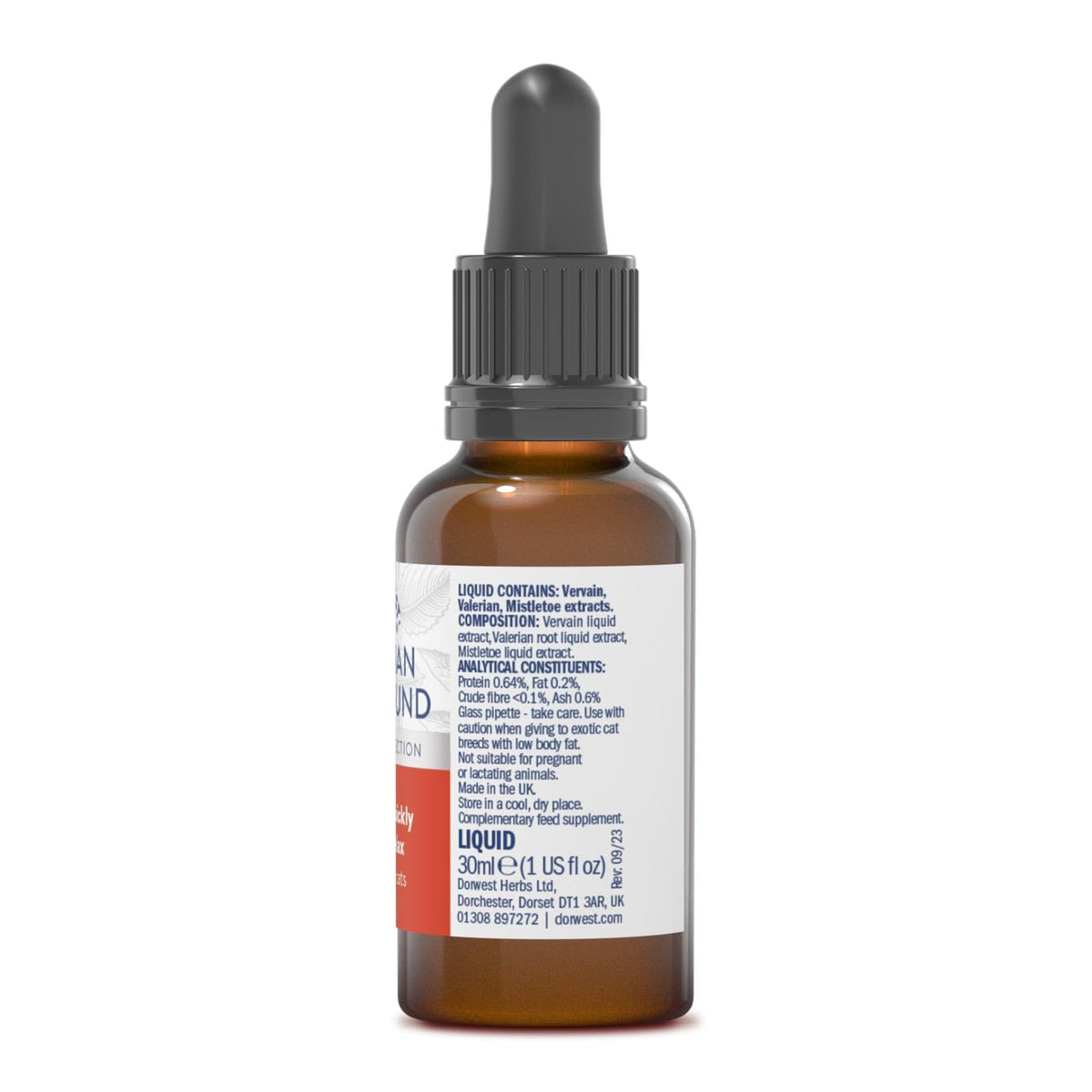 Dorwest Herbs Organic Valerian Compound for Dogs and Cats - 30 ml - image 3