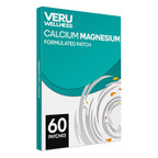 Veru Wellness Calcium Magnesium Patches with Vitamin D3 & K2 - 60 Count