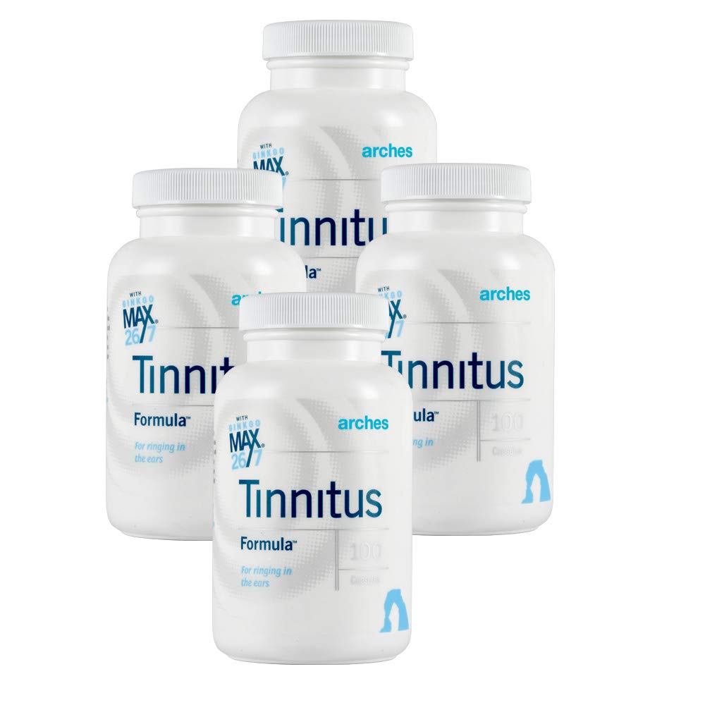 Arches Tinnitus Starter Kit Ginkgo Max 26/7 - 4 Bottles
