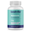 BESTVITE Melatonin 1mg Low Dose Sleep Support - 240 Vegetarian Capsules
