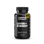 Gains in Bulk Liv Clean Liver & Kidney Cleanse - 60 Capsules
