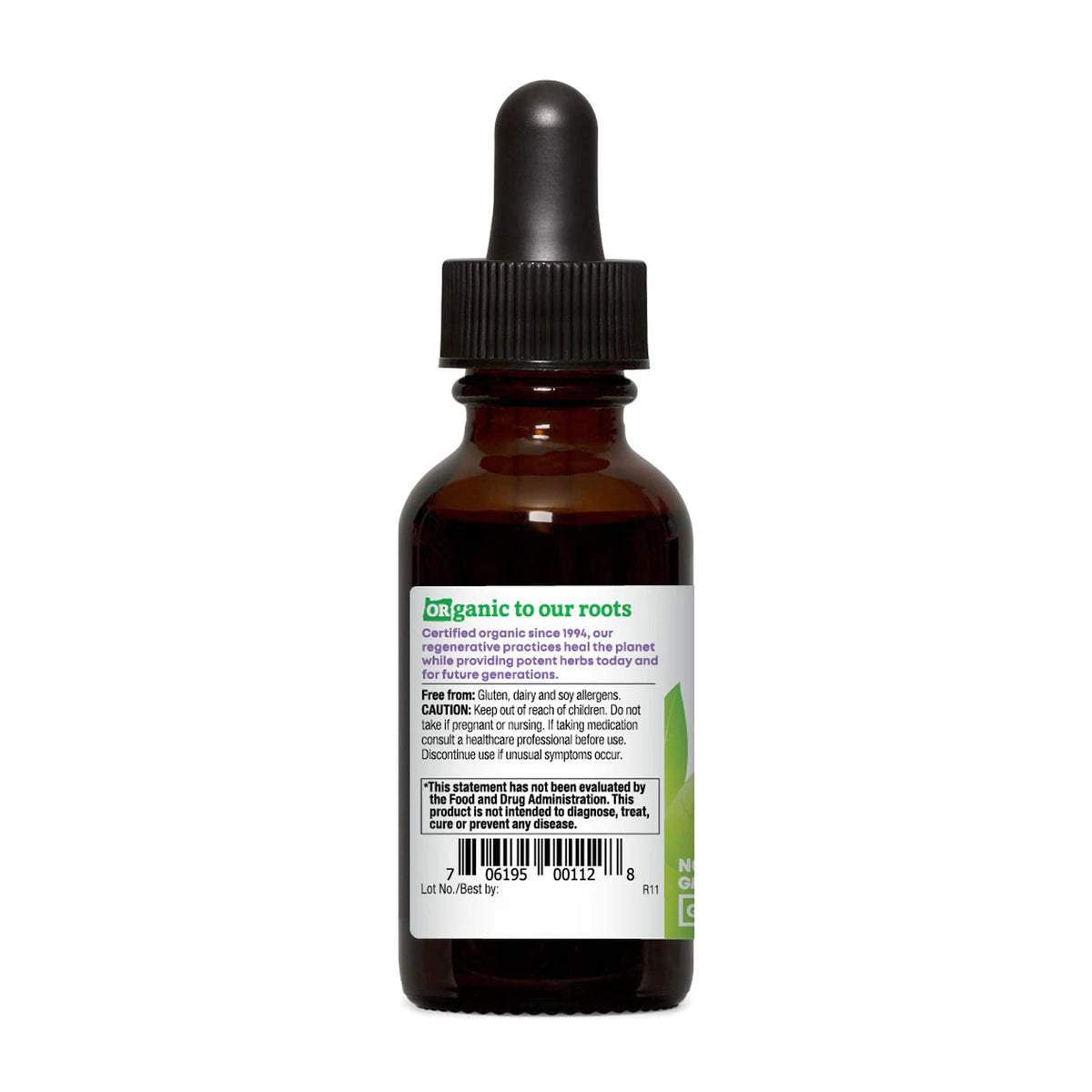 Oregon's Wild Harvest Milk Thistle 1:1 Organic Herbal Supplement - 1 Fl Oz - image 3