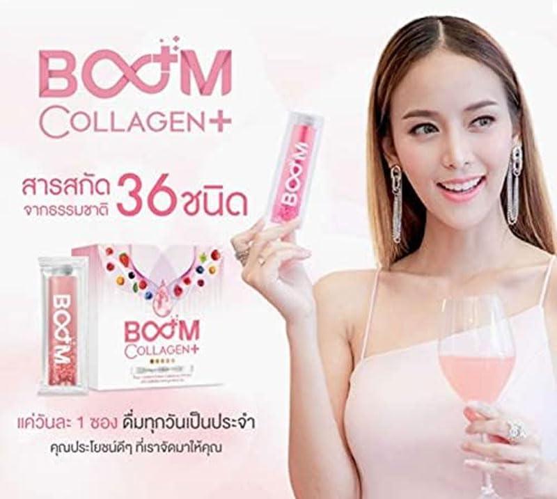 Teelek Boom Collagen Tri-Di Peptide Anti-Aging - 14 Sachets - image 4