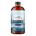 Earthley Wellness Cod Liver Oil - 8 Fl Oz