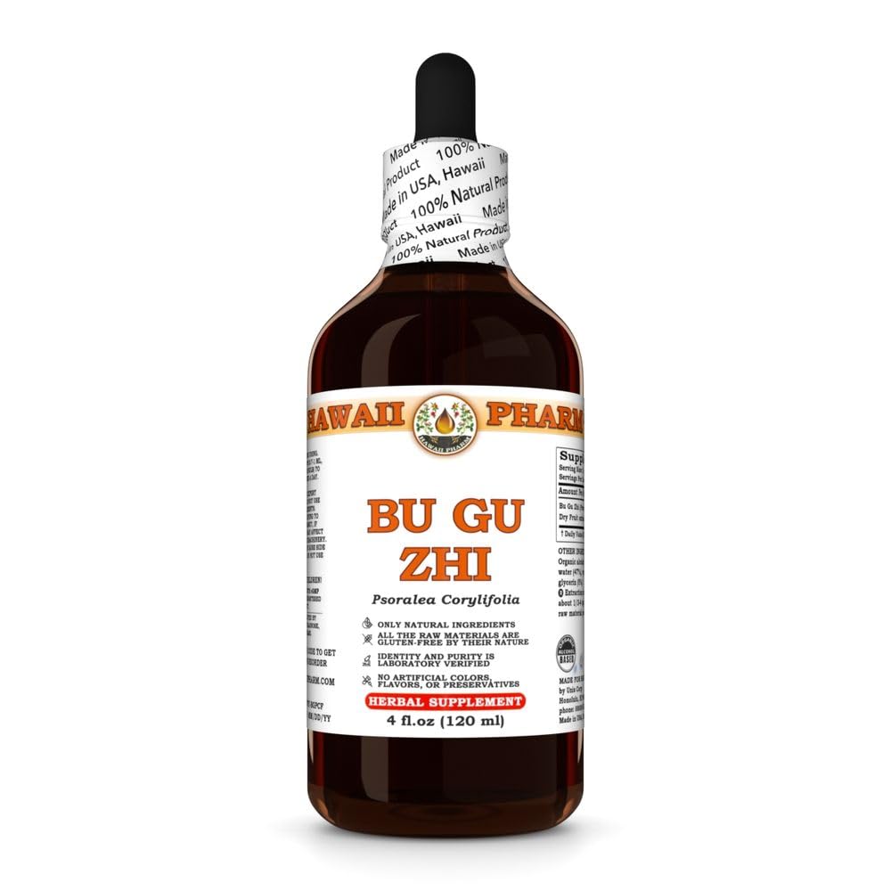 Hawaii Pharm Bu Gu Zhi (Psoralea corylifolia) Fruit Liquid Extract