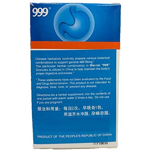 Sanju Medical Wei-Tai 999 Granules - 24 Bags - image 4