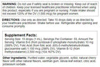 Nutra BioGenesis Methyl Factors Vitamin B12 Drops - 2 fl oz - image 2
