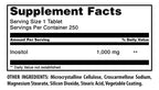 Amazing Formulas Inositol 1000mg Supplement