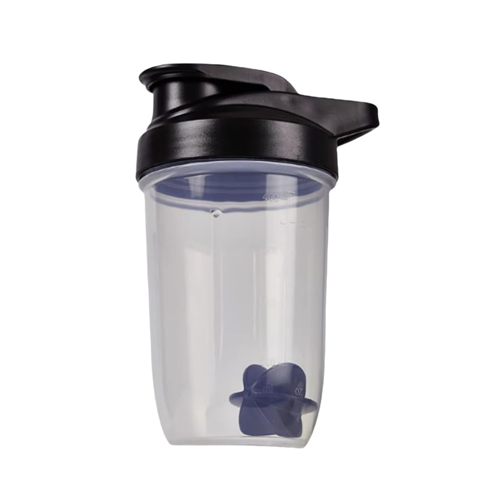 CHNLML Protein Shaker Bottle 400ML/16Oz w. Shaker Ball for Protein