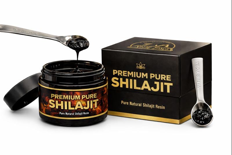 Vaidic Yoga Premium Shilajit Ayurvedic Mineral Resin - 15 g