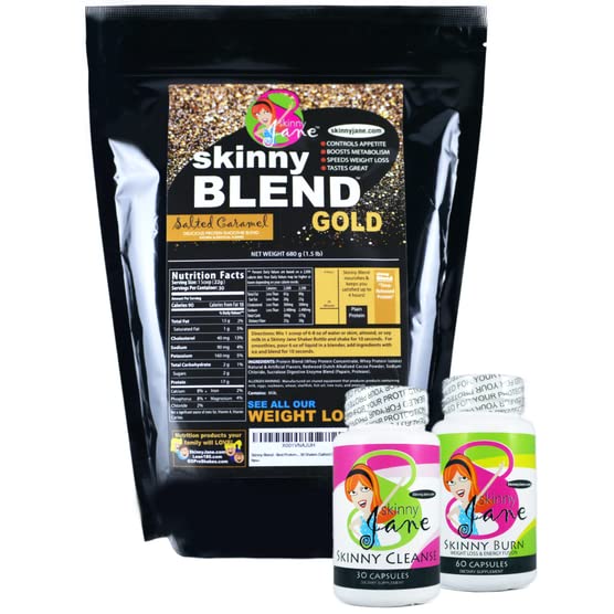 Skinny Jane Quick Slim Kit Protein Shake and Capsules - 32 oz
