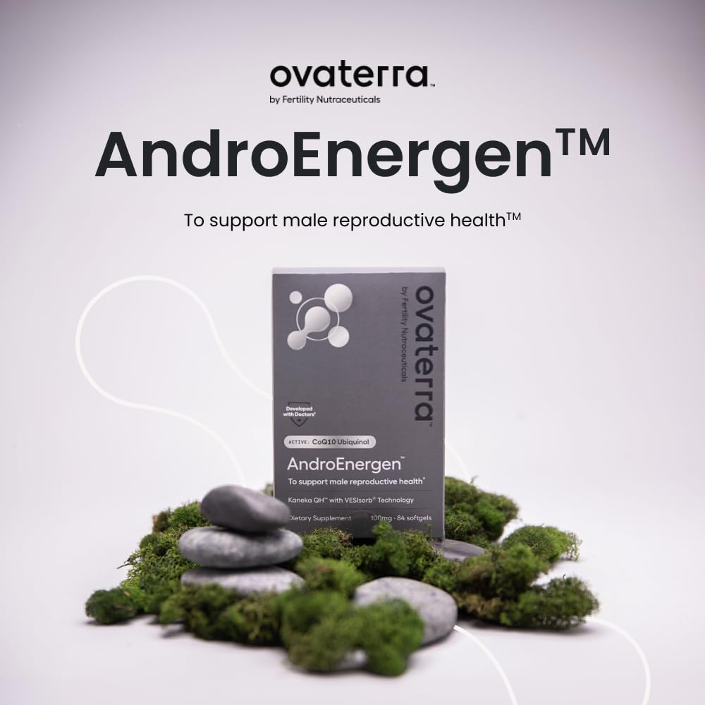 Ovaterra AndroEnergen CoQ10 Supplement for Men - 84 Softgels - image 3
