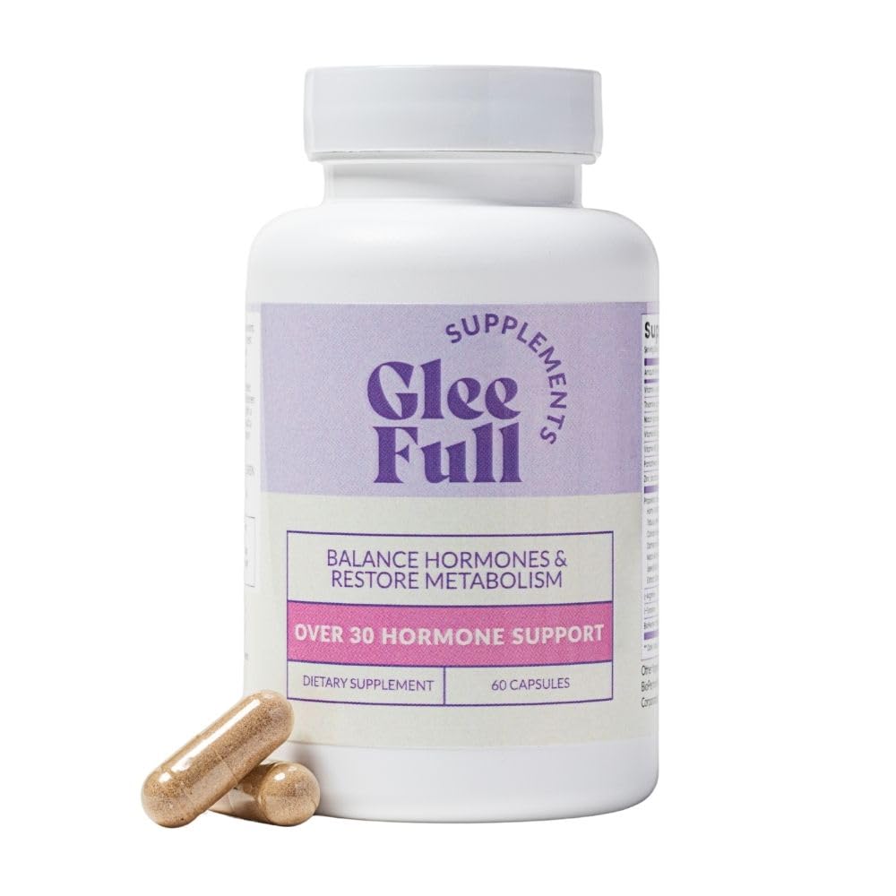 GleeFull Supps Over 30 Hormone Support for Women - 60 Capsules