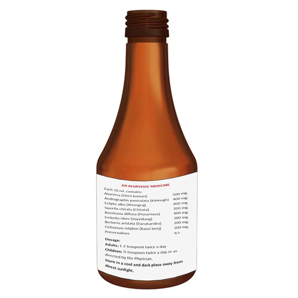 FOUNTINA Livcare Liver Tonic Syrup - 200 mL - image 2