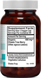 Kovite Organic Chaste Tree Berry 400 mg - 90 Vegetable Capsules - image 3
