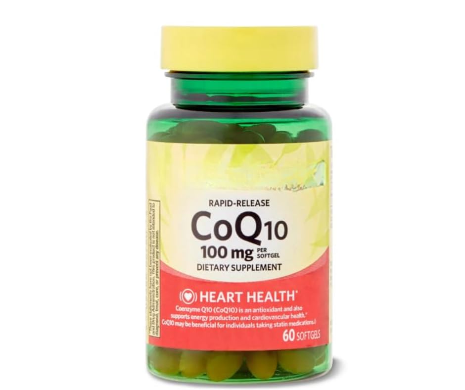 SEDLAV CoQ10 100 mg Heart Health Softgels - 60 Count