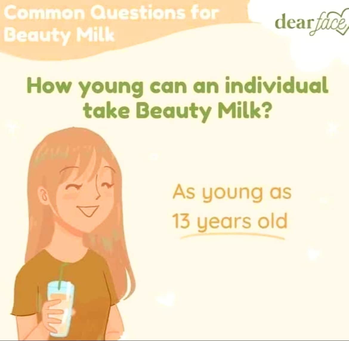 Dear Face Beauty Milk Japanese Collagen Melon Drink - image 4