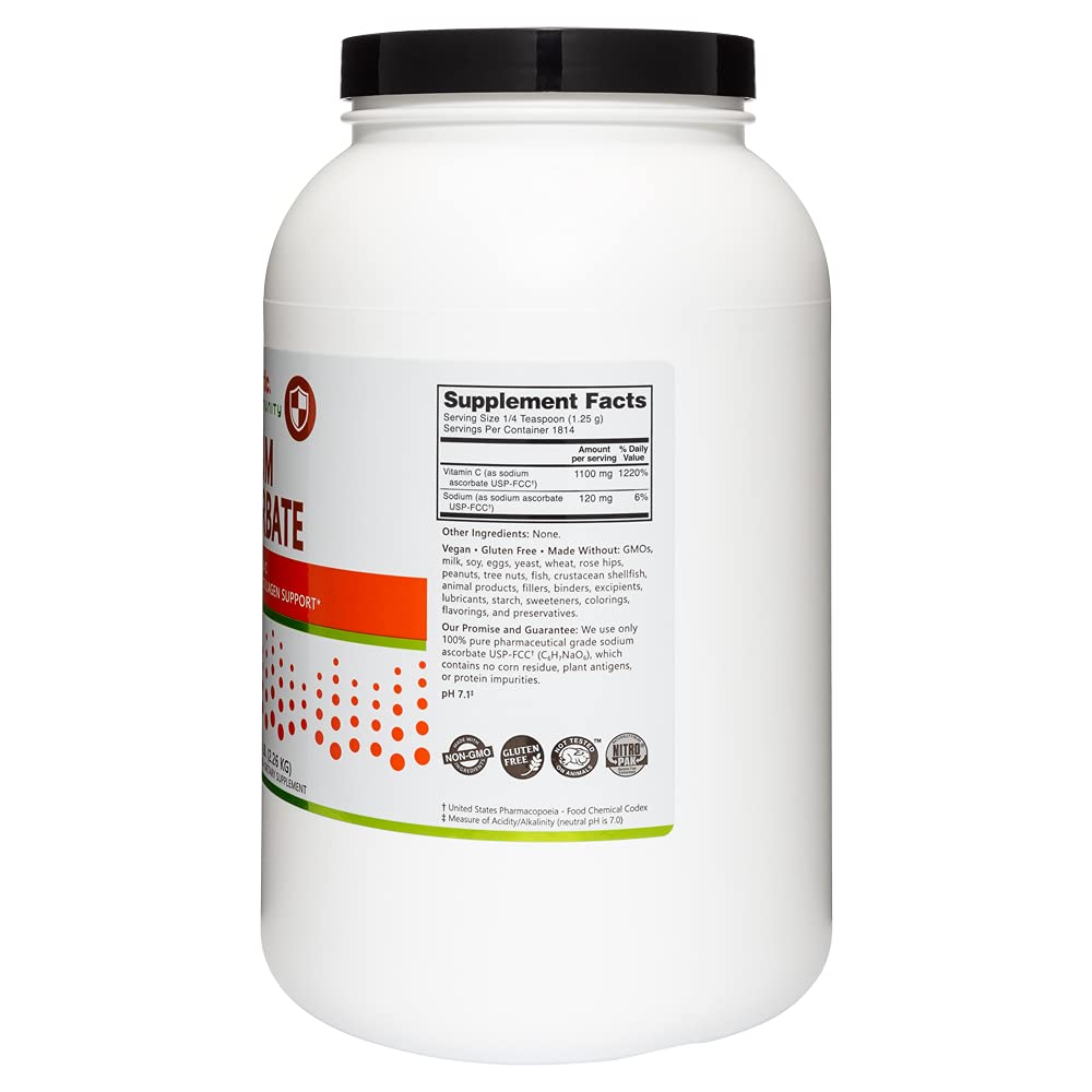 NutriBiotic Sodium Ascorbate Buffered Vitamin C Powder - 5 lb - image 3