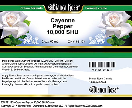 Bianca Rosa Cayenne Pepper 10,000 SHU Cream - 2 oz - image 3