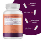 BESTVITE DL-Phenylalanine 500mg - 240 Vegetarian Capsules - image 3