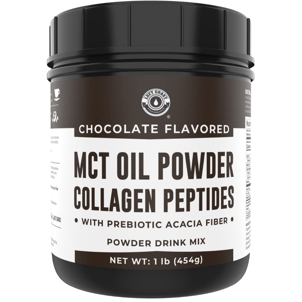 Left Coast Performance Keto MCT Powder + Collagen + Prebiotic Acacia