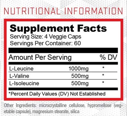 Purus Labs BCAA Capsules 2:1:1 Ratio - 240 Capsules - image 2