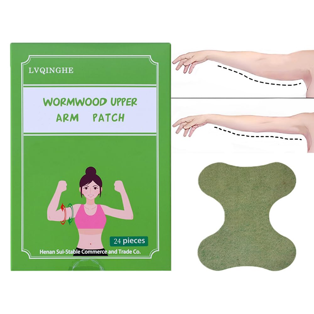LVQINGHE Mugwort Patches for Arms and Legs - 24 Count