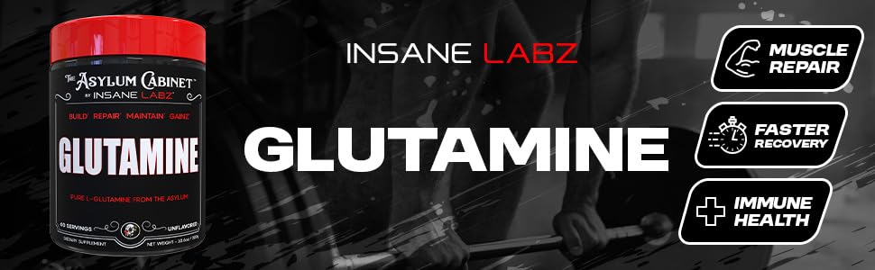 Insane Labz Glutamine Powder 5g - 60 Servings - image 5