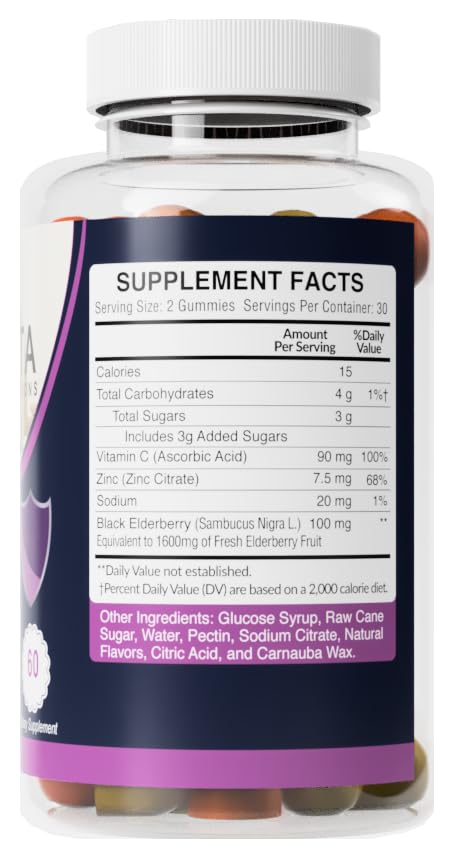 VitaVita Nutritions Adult Immunity Gummy - 60 Count - image 2