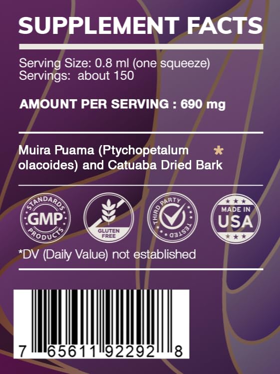 HerbEra Earth's Love - Muira Puama and Catuaba Alcohol-Free Herbal - image 3