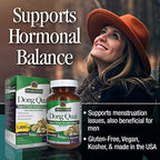 Nature's Answer Dong Quai Root 1000mg Female Balance - 90 Vegetarian Capsules - image 6