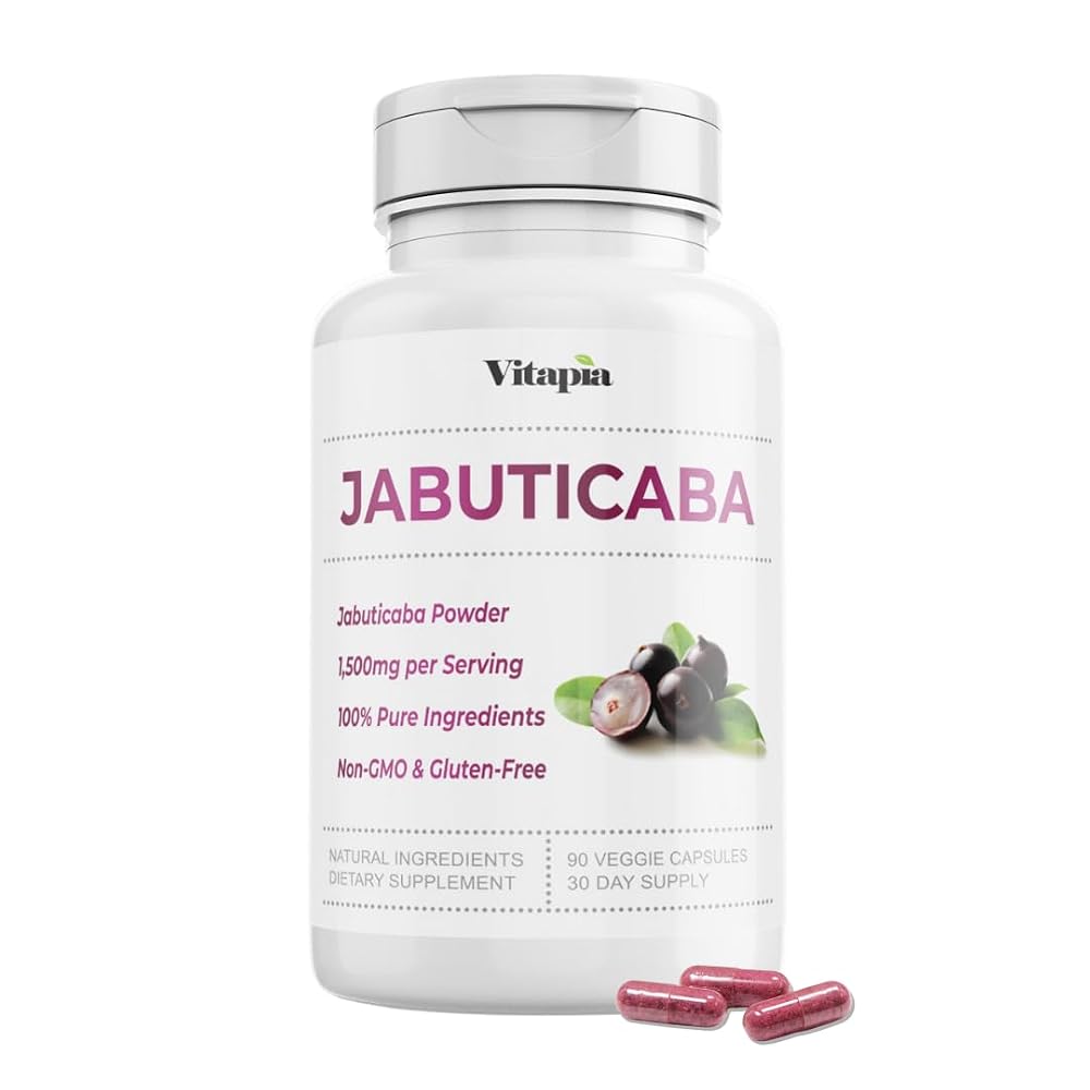 Vitapia Jabuticaba Fruit Powder Capsules for Antioxidant Support