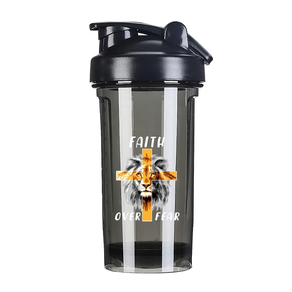 generic Shaker Cup,Fashion Theme Pattern Shaker Bottle Leak-proof