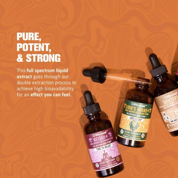 Life Cykel - Shiitake Mushroom Extract with Kakadu Plum - Advance