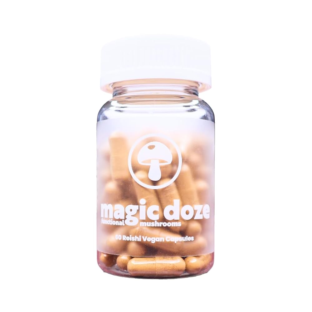 MAGICDOZE Magic Doze Reishi Mushroom Supplement - 60 Vegan Capsules - image 2