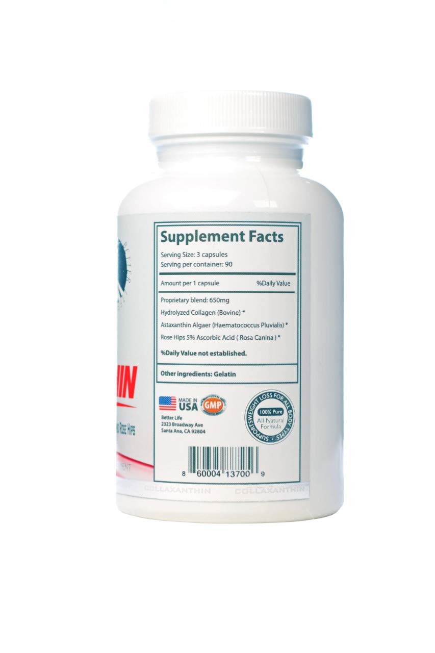 GMP COLLAXANTHIN Collagen with Antioxidants - 90 Capsules - image 2